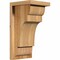 Ekena Millwork New Brighton Rough Sawn Corbel w/Backplate, Western Red Cedar, 8"W x 8"D x 16"H COR08X08X16NEB01RWR - alternate 1